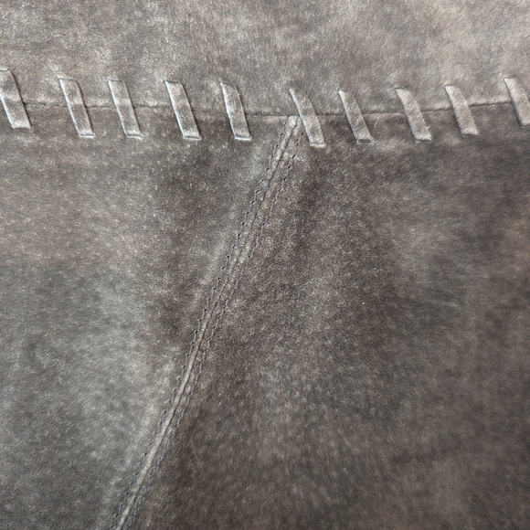 Ann Taylor Loft Leather Skirt - Picture 2 of 4